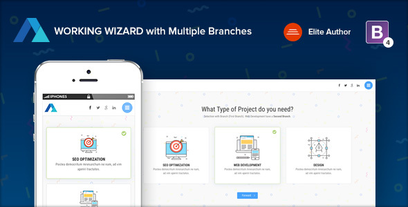 Steps | Multipurpose Working Wizard with Branches